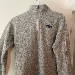 Patagonia Tan Quarter Zip